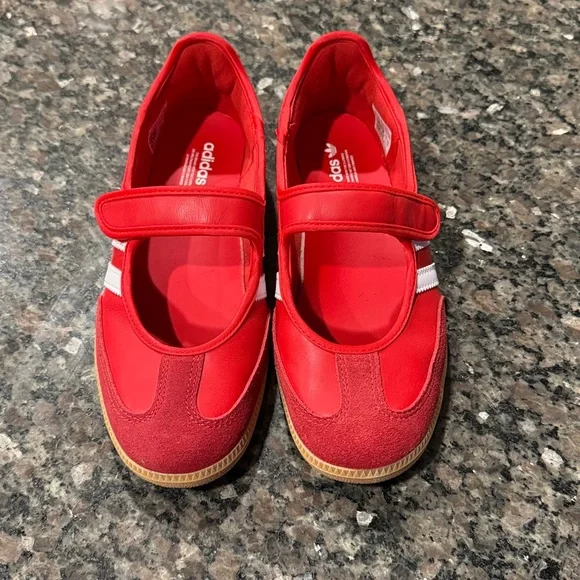 New adidas Samba Jane Scarlet Red - Picture 7 of 12